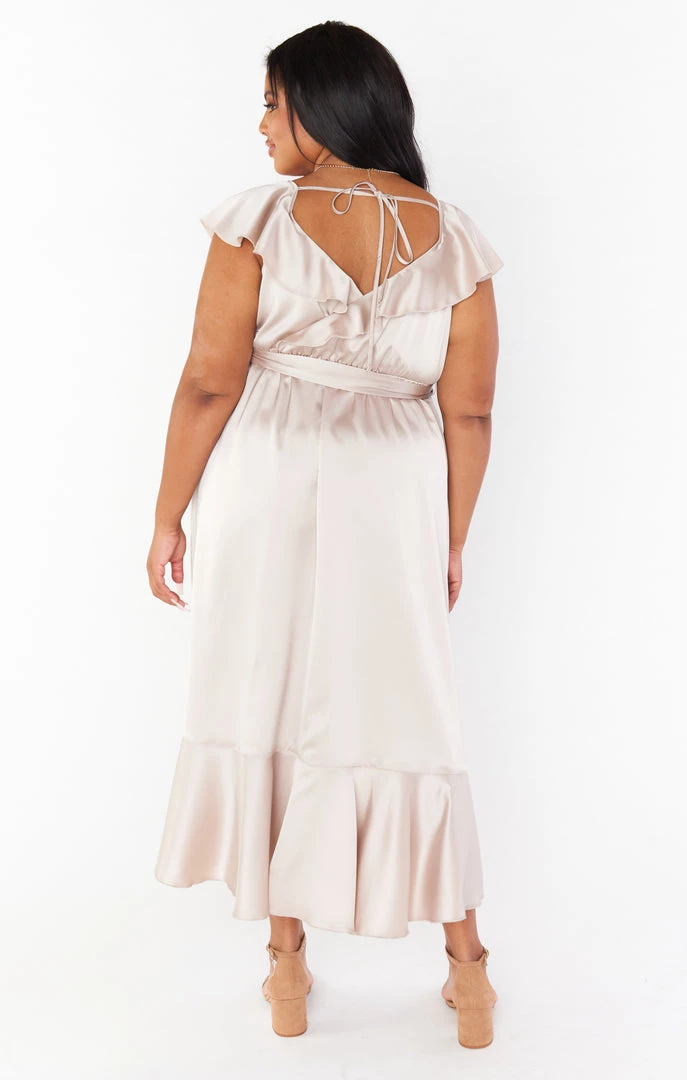 Show Me Your Mumu Samantha Ruffle Wrap Dress ~ Show Me The Ring Luxe Satin 10 Show Me Your Mumu Samantha Ruffle Wrap Dress ~ Show Me The Ring Luxe Satin