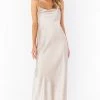 Show Me Your Mumu Tuscany Maxi Slip Dress ~ Show Me The Ring Luxe Satin