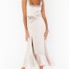 Show Me Your Mumu Claire Midi Dress ~ Show Me The Ring Luxe Satin