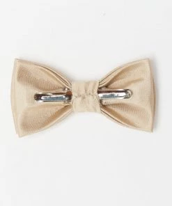 Show Me Your Mumu Range Kids Bow Tie ~ Champagne Solid