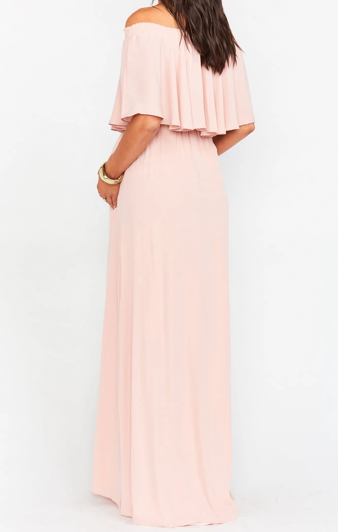 Show Me Your Mumu Hacienda Maxi Dress With Short Lining ~ Dusty Blush Crisp 11 Show Me Your Mumu Hacienda Maxi Dress With Short Lining ~ Dusty Blush Crisp