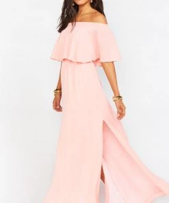 Show Me Your Mumu Hacienda Maxi Dress ~ Frosty Pink Crisp