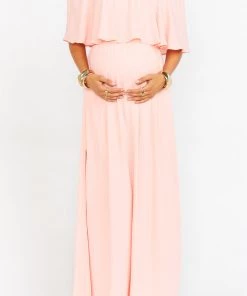 Show Me Your Mumu Hacienda Maxi Dress ~ Frosty Pink Crisp