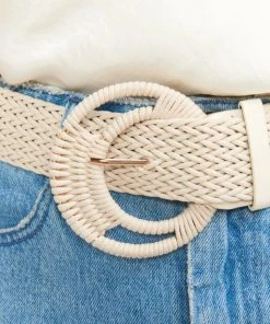 Show Me Your Mumu Savannah Braided Belt ~ Ivory Accessories