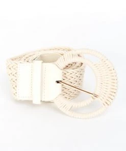 Show Me Your Mumu Savannah Braided Belt ~ Ivory Accessories