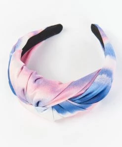 Show Me Your Mumu Bravo Tie Dye Headand ~ Pink/Blue Accessories