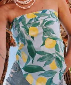 Show Me Your Mumu Springtime Scarf ~ Blue Lemon Tart