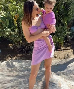 Show Me Your Mumu Marlin Rashguard ~ Bright Lilac Scrunch New Mu