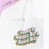 Womens Good Day Tote ~ White New Mu