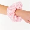 Show Me Your Mumu New Mu Best Hair Scrunchie ~ Pink Sunday Stripe