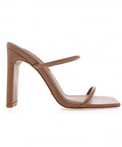 Show Me Your Mumu Billini Chantel Block Heel ~ Hazelnut Tan