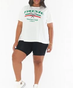Show Me Your Mumu Italy Tee ~ Firenze Social Club Graphic New Mu