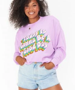 Collection Good Day Sweatshirt ~ Gonna Be A Good Day Graphic
