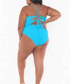 Show Me Your Mumu Positano One Piece ~ Turquoise Scrunch New Mu 26 Show Me Your Mumu Positano One Piece ~ Turquoise Scrunch New Mu