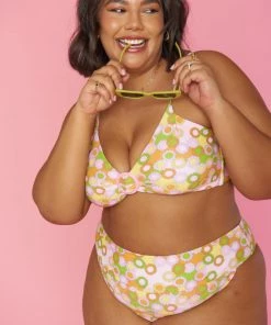 Show Me Your Mumu New Mu Lola Tie Top ~ Good Vibes Only