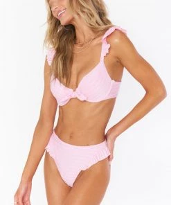 Show Me Your Mumu Bella Top ~ Frenchie Pink Rib