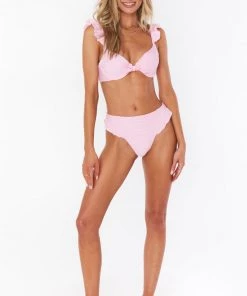 Show Me Your Mumu Bella Top ~ Frenchie Pink Rib