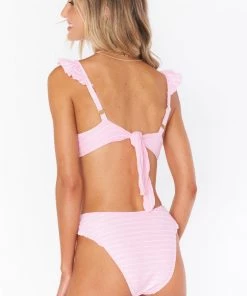 Show Me Your Mumu Bella Top ~ Frenchie Pink Rib