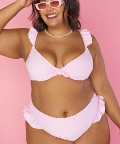 Show Me Your Mumu Bella Bottom ~ Frenchie Pink Rib