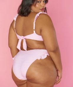 Show Me Your Mumu Bella Top ~ Frenchie Pink Rib