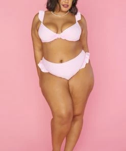 Show Me Your Mumu Bella Bottom ~ Frenchie Pink Rib