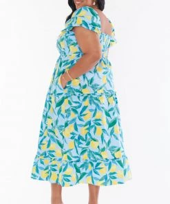 Show Me Your Mumu Afternoon Tea Dress ~ Blue Lemon Tart