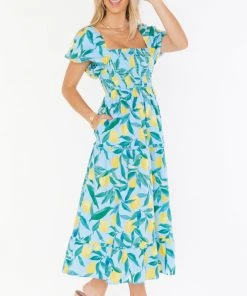 Show Me Your Mumu Afternoon Tea Dress ~ Blue Lemon Tart
