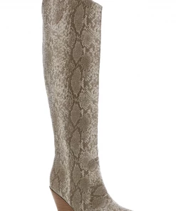Show Me Your Mumu Billini Cortez Western Boot ~ Cream Python New Mu