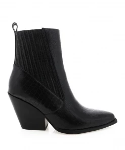 Show Me Your Mumu Billini Cynthi Western Boot ~ Black Croc 17 Show Me Your Mumu Billini Cynthi Western Boot ~ Black Croc