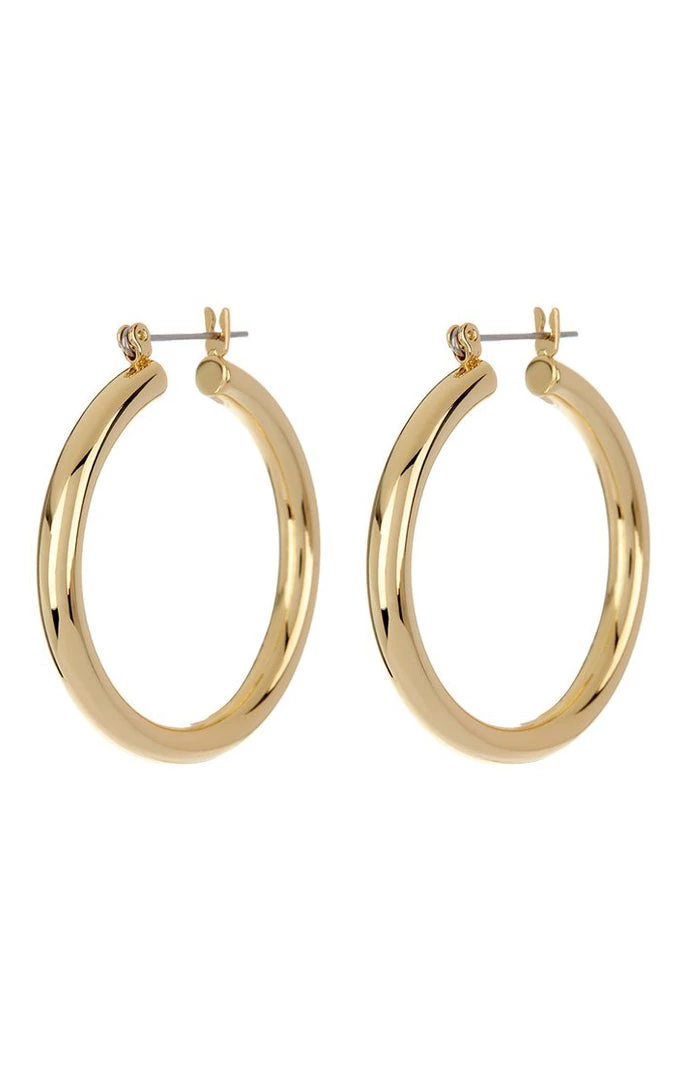 Show Me Your Mumu Luv AJ Chiara Tube Hoops ~ Gold New Mu 5 Show Me Your Mumu Luv AJ Chiara Tube Hoops ~ Gold New Mu