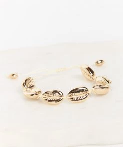 Show Me Your Mumu Cowrie Shell Bracelet ~ Gold