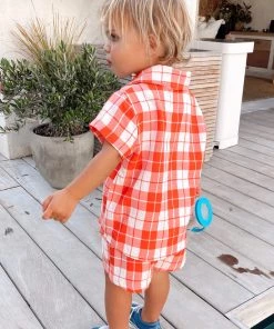 Show Me Your Mumu Lil Easy Shorts ~ Picnic Plaid New Mu