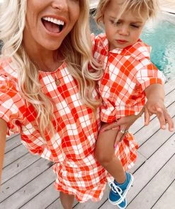 Show Me Your Mumu Lil Easy Shorts ~ Picnic Plaid New Mu