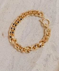 Show Me Your Mumu Harlie Chain Bracelet ~ Gold 12 Show Me Your Mumu Harlie Chain Bracelet ~ Gold