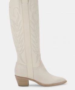 Show Me Your Mumu Dolce Vita Solei Western Boot ~ White New Mu