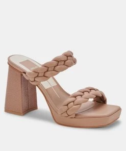Show Me Your Mumu New Mu Dolce Vita Ashby Platform Heel ~ Café