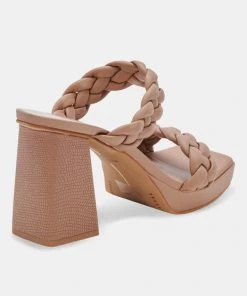 Show Me Your Mumu New Mu Dolce Vita Ashby Platform Heel ~ Café
