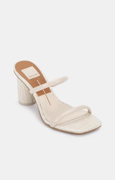 Show Me Your Mumu Dolce Vita Noles Block Heels ~ Ivory Patent Croco 3 Show Me Your Mumu Dolce Vita Noles Block Heels ~ Ivory Patent Croco