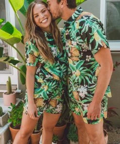 Show Me Your Mumu Almost Paradise PJ Set ~ Patricks Pineapple Dream