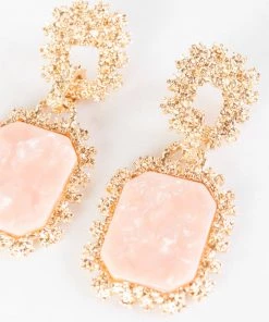 Show Me Your Mumu Cassandra Statement Earring ~ Pink