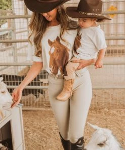 Show Me Your Mumu New Mu Travis Tee ~ Horse Head Graphic