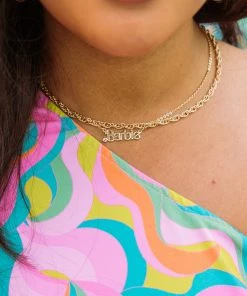 Show Me Your Mumu New Mu Barbie™ Necklace ~ 14K Gold Plated 7 Show Me Your Mumu New Mu Barbie™ Necklace ~ 14K Gold Plated