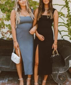 Show Me Your Mumu Eden Midi Dress ~ Dusty Sage Stretch New Mu