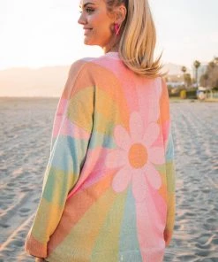 Show Me Your Mumu After Sun Sweater ~ Daisy Stripe Knit