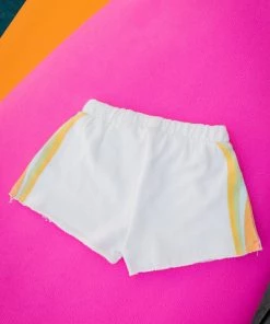 Show Me Your Mumu Little Surf Shack Shorts ~ Barbie™ Wave Graphic