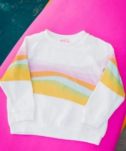 Show Me Your Mumu Little Surf Shack Sweatshirt ~ Barbie™ Wave Graphic