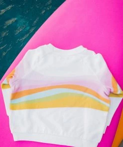 Show Me Your Mumu Little Surf Shack Sweatshirt ~ Barbie™ Wave Graphic