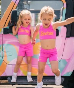 Show Me Your Mumu New Mu Little Workout Sport Top ~ Malibu Pink