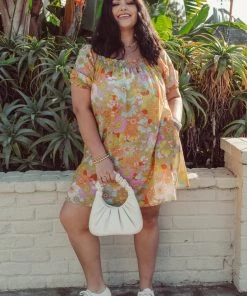 Show Me Your Mumu Annalynne Mini Dress ~ Groovy Blooms New Mu