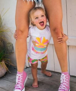 Show Me Your Mumu Little Point Dune Tee ~ Malibu Barbie™ Graphic